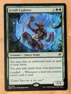 MTG - Icetill Explorer - EOE (NM+) - Image 1