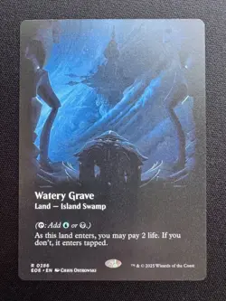 Watery Grave - Borderless Non-Foil - MTG #286 Edge of Eternities - NM - Image 1