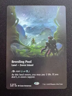 Breeding Pool - Borderless Non-Foil - MTG #278 Edge of Eternities - NM - Image 1