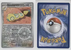 Dudunsparce Reverse Foil Pokemon SV02: Paldea Evolved #157 mp7 - Image 3