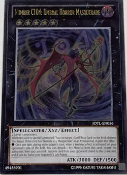 YuGiOh - Number C104: Umbral Horror Masquerade (UTR) - Judgment of the Light NM - Image 1
