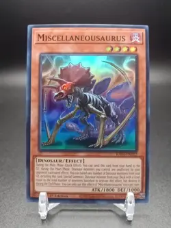 Yugioh! Miscellaneousaurus - RA04-EN022 - Super Rare - 1st Edition Near Mint, En - Image 1