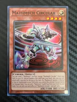 Yugioh Mathmech Circular POTE-EN028 Unlimited Super Rare VLP - Image 1