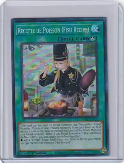 YuGiOh Wild Survivors Recette de Poisson (Fish Recipe) - Image 1