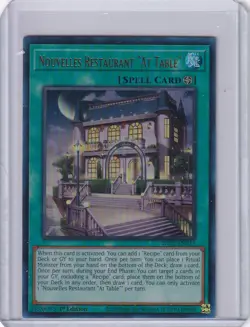YuGiOh Wild Survivors Nouvelles Restaurant "At Table" - Image 1