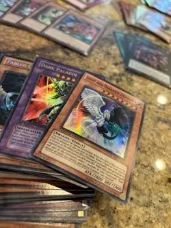 Yugioh Vintage Lot Dark Paladin Destiny Hero Judgment Dragon Frog Earthbound - Image 5