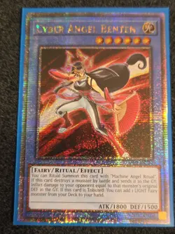 Yugioh Cyber Angel Benten RA01-EN024 Quarter Century Rare 1st Ed NM - Image 1