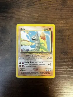 Onix 3/18 Southern Islands Promo Pokemon Card MP - Image 1