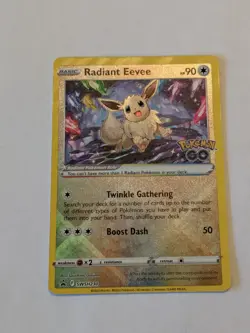 Radiant Eevee - SWSH230 - Pokemon Sword & Shield Promo Holo Rare Card NM - Image 1