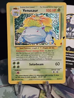 Venusaur - 15/102 - Pokemon Celebrations Classic Collection Holo Rare Card NM - Image 1