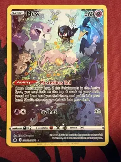 Mew - GG10/GG70 - Pokemon Crown Zenith Galarian Gallery Holo Card NM - Image 1