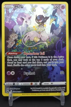 Mew - GG10/GG70 - Pokemon Crown Zenith Galarian Gallery Holo Card NM - Image 1