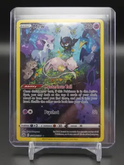 Mew - GG10/GG70 - Pokemon Crown Zenith Galarian Gallery Holo Card NM - Image 2