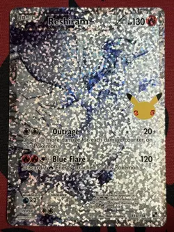 Reshiram - 113/114 - Pokemon Celebrations Classic Collection Ultra Rare Card NM - Image 1