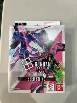 Gundam Card Game Seed Strike ST04 Starter Deck NEW Mobile Suit TCG CCG - Image 1