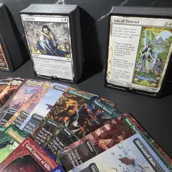 MTG Lord of the Rings 200+ Card Lot C/U/Borderless/Showcase No Duplicates LTR NM - Image 2