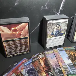 MTG Lord of the Rings 200+ Card Lot C/U/Borderless/Showcase No Duplicates LTR NM - Image 3