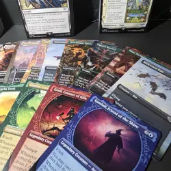 MTG Lord of the Rings 200+ Card Lot C/U/Borderless/Showcase No Duplicates LTR NM - Image 4