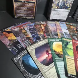 MTG Lord of the Rings 200+ Card Lot C/U/Borderless/Showcase No Duplicates LTR NM - Image 5