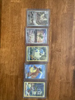 Pokemon TCG holo 5 card lot with promos and full arts Ex and more - Image 1