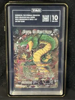Dragon Ball Z TCG BT21-147 Shenron, the Eternal Dragon Foil Wild Resurgence Card - Image 3