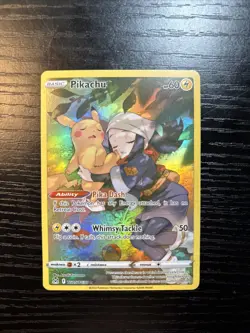 Pikachu Trainer Gallery Card TG05/TG30 NM Pokemon TCG Swsh11: Lost Origin - Image 2