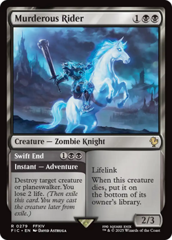 Murderous Rider [FINAL FANTASY Commander] Magic MTG - Image 1