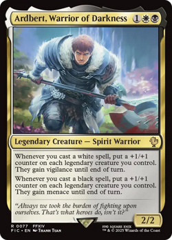 Ardbert, Warrior of Darkness [FINAL FANTASY Commander] Magic MTG - Image 1