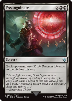 Exsanguinate [FINAL FANTASY Commander] Magic MTG - Image 1