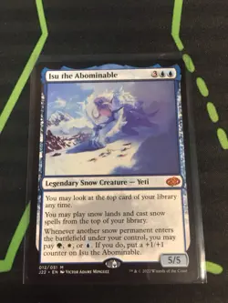 MTG Magic The Gathering Isu The Abominable J22 Anime Mythic Bant Yeti - Image 1