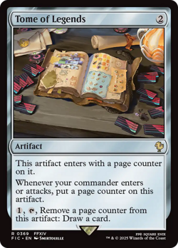 Tome of Legends [FINAL FANTASY Commander] Magic MTG - Image 1