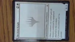 The Kami Knight #2 Unknown Event Playtest MTG - Image 1