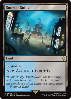 Sunken Ruins [FINAL FANTASY Commander] Magic MTG - Image 1