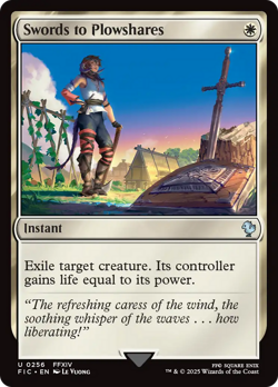 Swords to Plowshares [FINAL FANTASY Commander] Magic MTG - Image 1