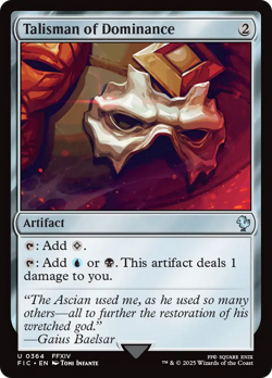 Talisman of Dominance [FINAL FANTASY Commander] Magic MTG - Image 1