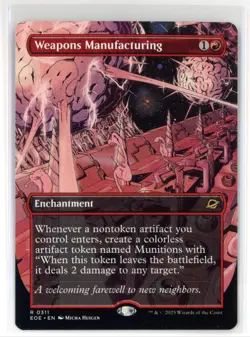 MtG EOE Weapons Manufacturing #311 Borderless Non-Foil - Image 1