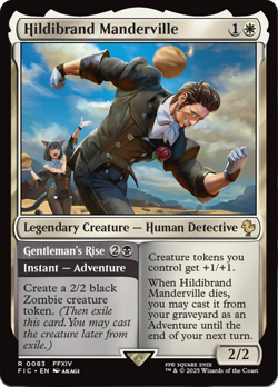 Hildibrand Manderville // Gentleman's Rise [FINAL FANTASY Commander] Magic MTG - Image 1