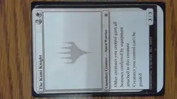 The Kami Knight Unknown Event Playtest MTG - Image 1