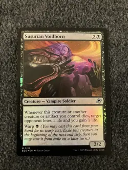 Magic The Gathering MTG - Susurian Voidborn Foil - EOE - Image 1