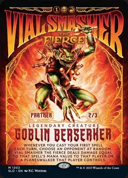 Vial Smasher the Fierce - Extended Art SLD NM MTG - Image 1