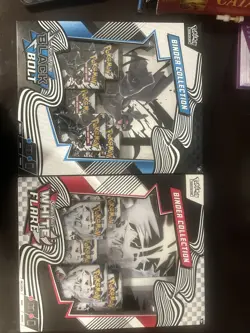 Pokemon Black Bolt And White Flare Binder Collection Set & Poster Collection - Image 3