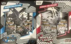 Pokemon Black Bolt And White Flare Binder Collection Set & Poster Collection - Image 4