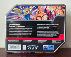 Pokemon TCG Slashing Legends Tin Zacian ex - 5 Booster Packs FACTORY SEALED NEW - Image 2