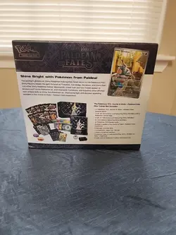 Pokemon TCG Scarlet & Violet Paldean Fates Pokemon Center Exclusive ETB (Sealed) - Image 4