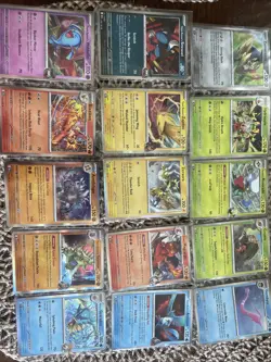 Pokemon TCG Destined Rivals Holo Set Of 15 Cards Bundle - Image 1