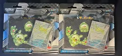 Pokemon Scarlett Violet Black Bolt Tech Sticker Collection Blisters lot of 2 - Image 2