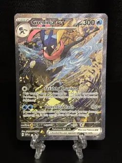 Greninja ex SVP 132 Black Star Promo Pokemon TCG NM - Image 1