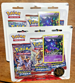 (2) 2015 POKEMON XY BreakThrough Sableye Factory Sealed 3-PACK Blister Set - Image 1