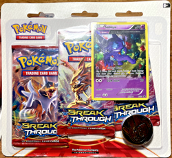 (2) 2015 POKEMON XY BreakThrough Sableye Factory Sealed 3-PACK Blister Set - Image 3