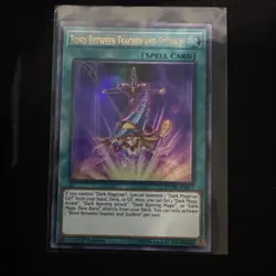 Bond Between Teacher and Student DUPO-EN017 1st Ultra Rare NM Yugioh Card - Image 1
